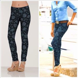 Boston Proper Jeans - BOSTON PROPER MULTI DUSTY ROSE BLUE SKINNY JEANS Boston Proper Jeans - BOSTON PROPER MULTI DUSTY ROSE BLUE SKINNY JEANS